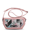 Rose Swag Crossbody Sectioned