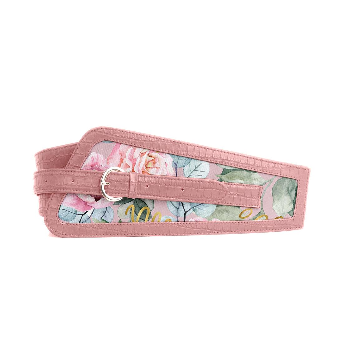 Rose Women's Belt Watercolor Gentle - CANVAEGYPT