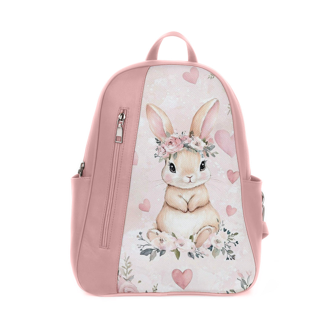 Rose Mixed Backpack Cute rabbit