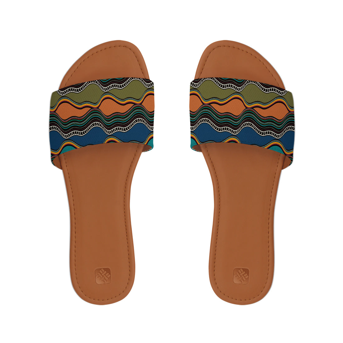 Cozy Bliss Slipper Savanna Waves