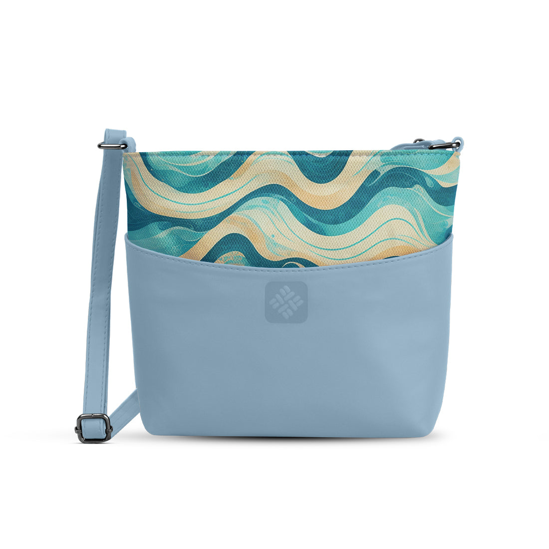 Chic Essentials Crossbody Seaside Swirls
