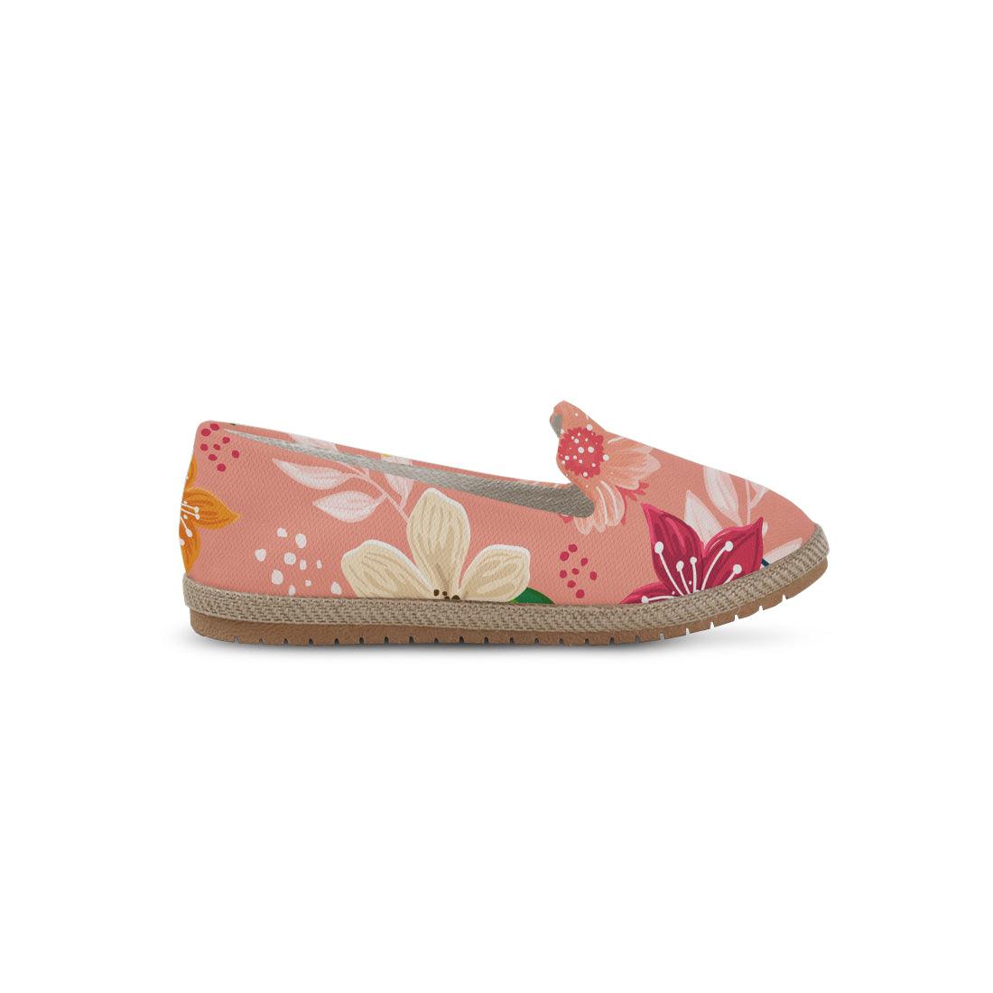Pinky Flower Nook Espadrille - CANVAEGYPT