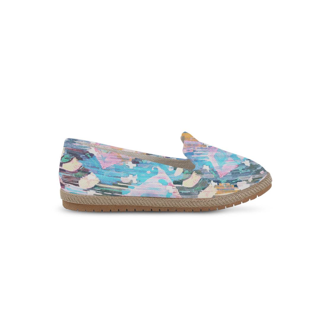 Purple ikat Nook Espadrille - CANVAEGYPT