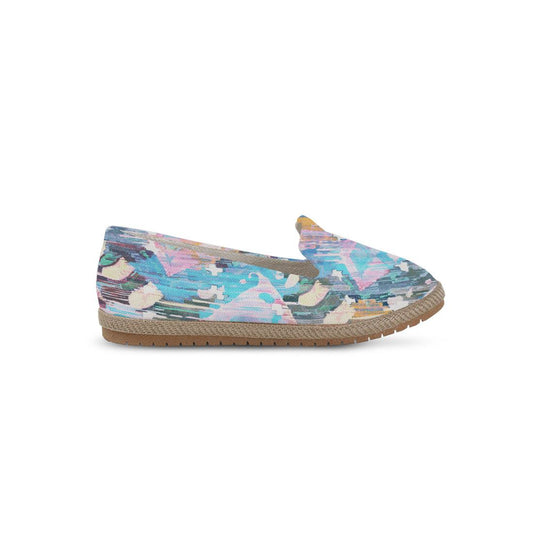 Purple ikat Nook Espadrille - CANVAEGYPT