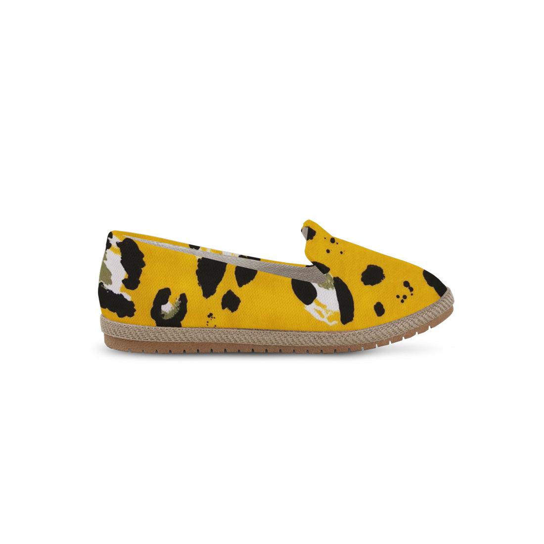 Yellow Abstract Nook Espadrille - CANVAEGYPT