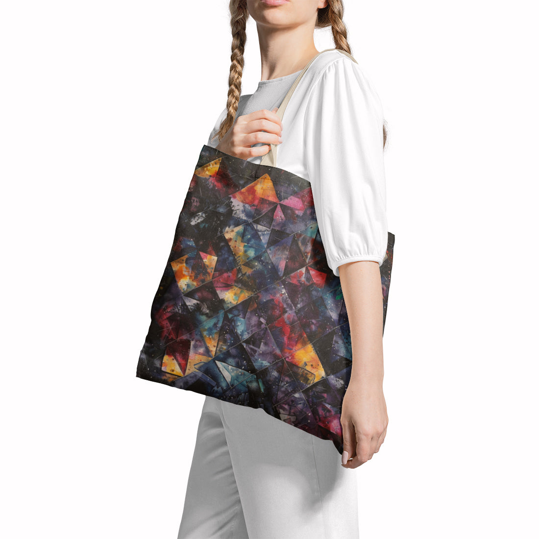 Tote Bag Dark Shapes