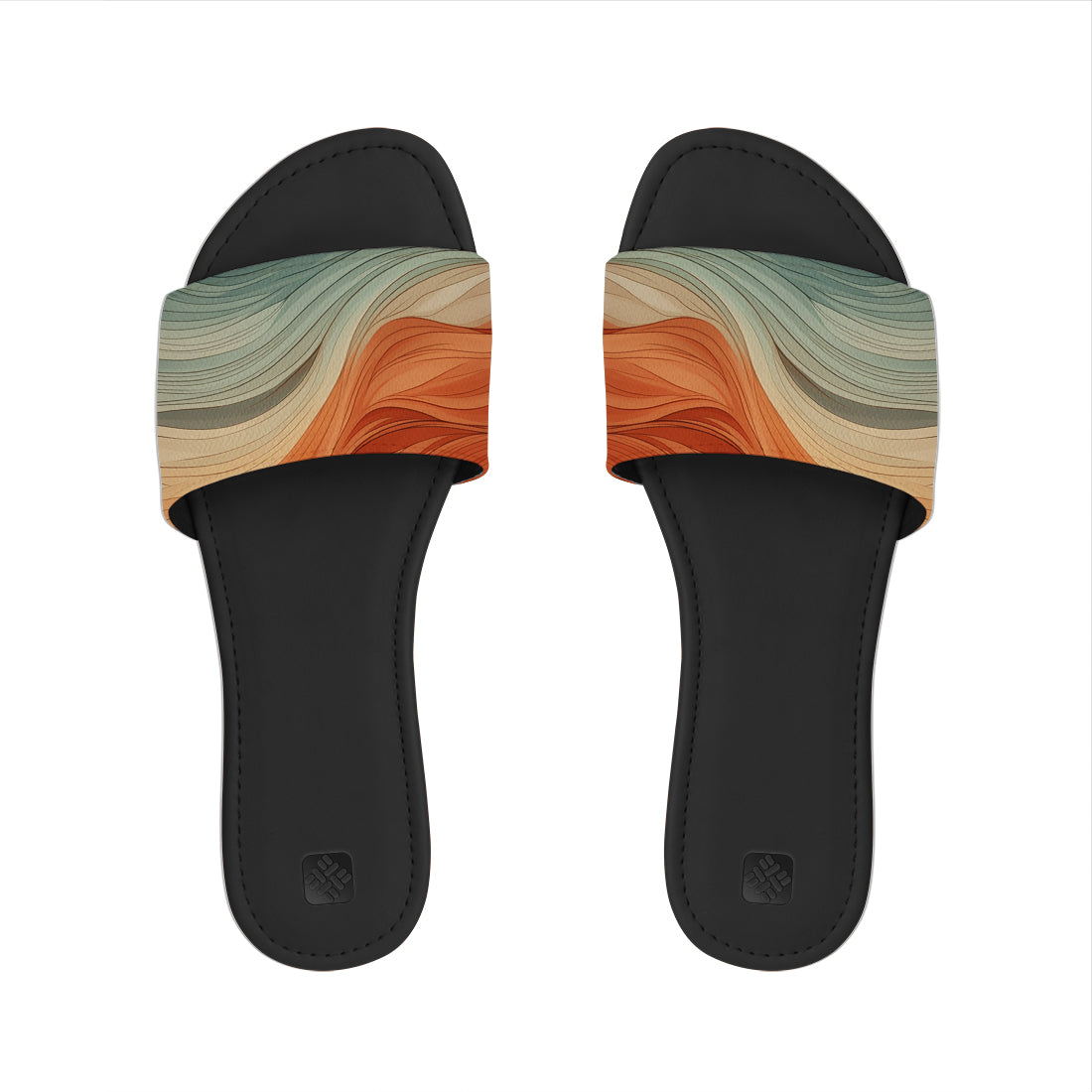 Cozy Bliss Slipper Sunset Wave