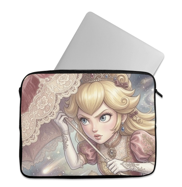 Laptop Sleeve Aesthetic Super Mario Princess Peach - 1