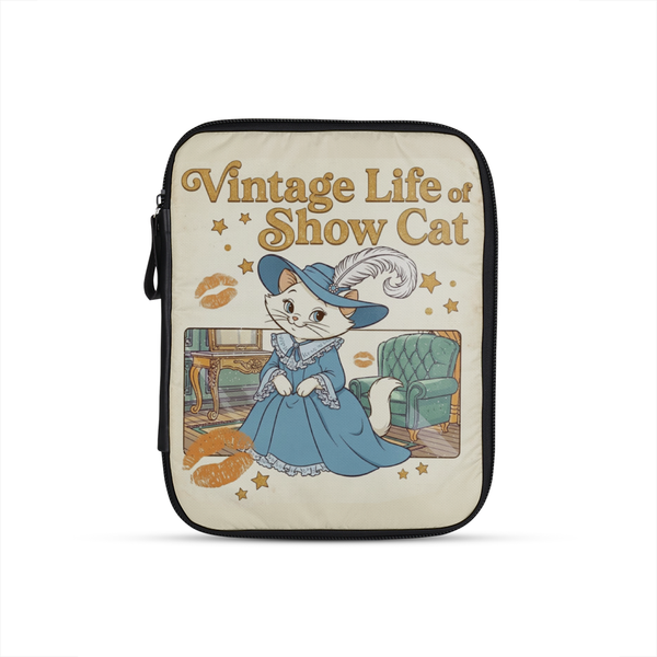 Tablet Sleeve - Vintage Life Show Of Cats - 1