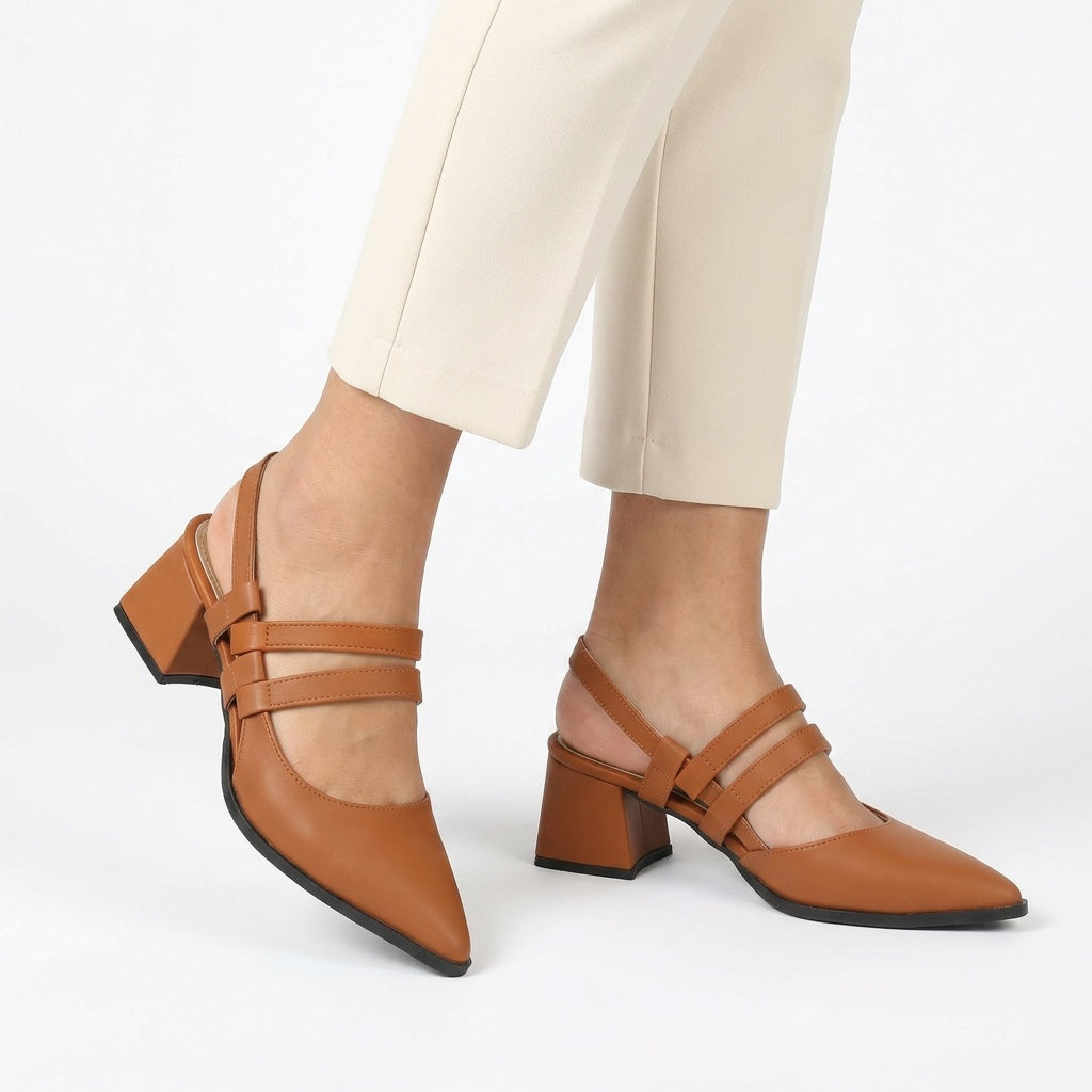 Havana Slingback Heels – Elegance in Every Step - 3