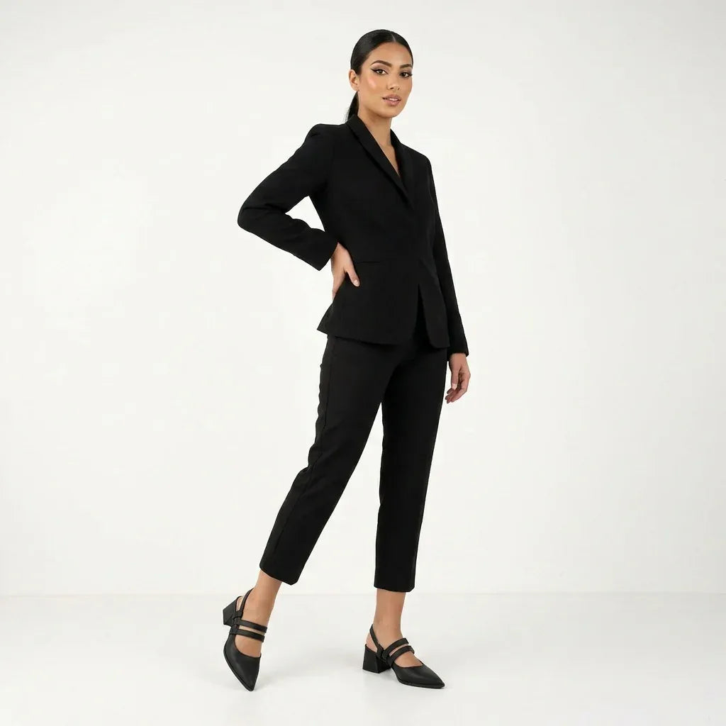 Black Slingback Heels – Elegance in Every Step