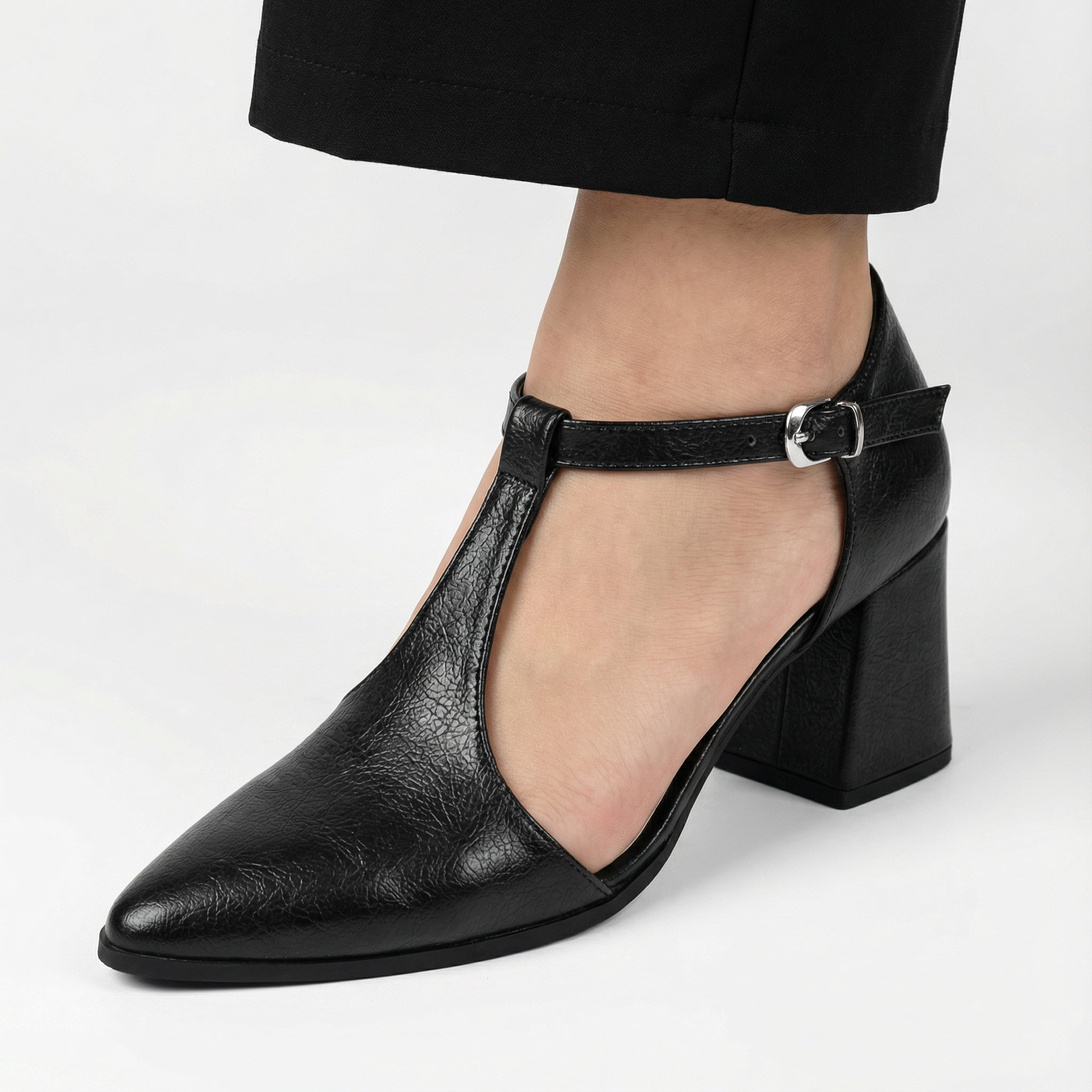 Black T-Strap Heels – Elegance That Works