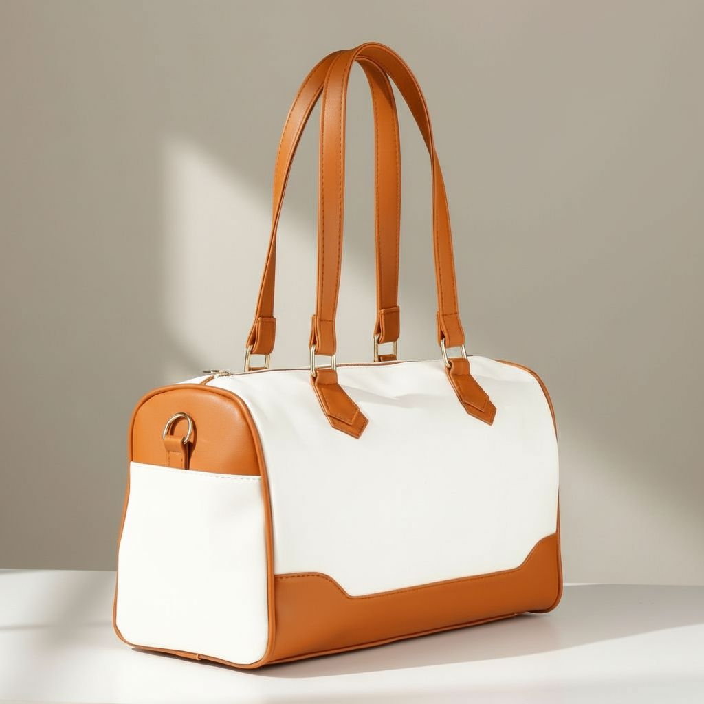 Metro Grace Barrel Bag – Sleek & Sophisticated