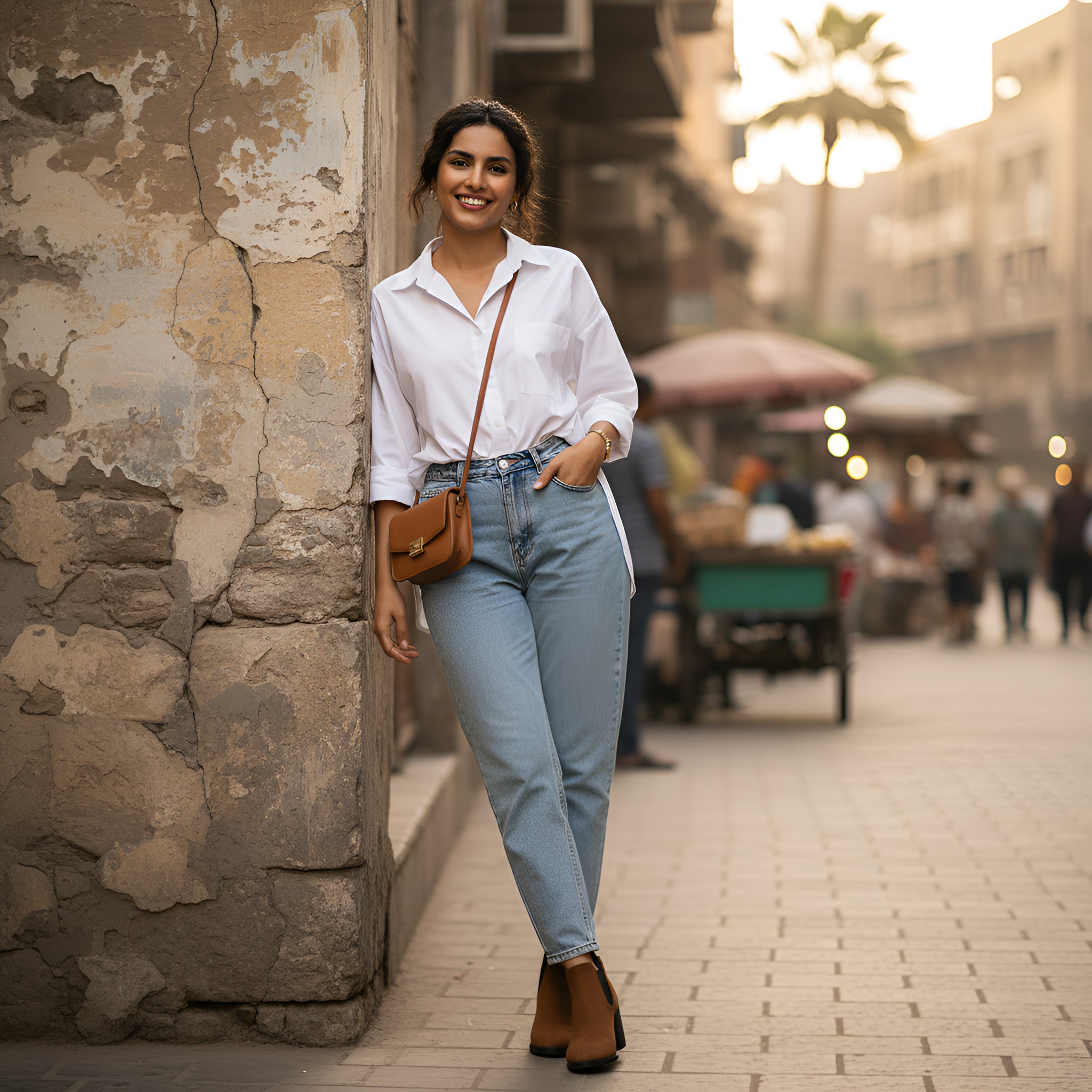 Havana Slit Heeled Bootie