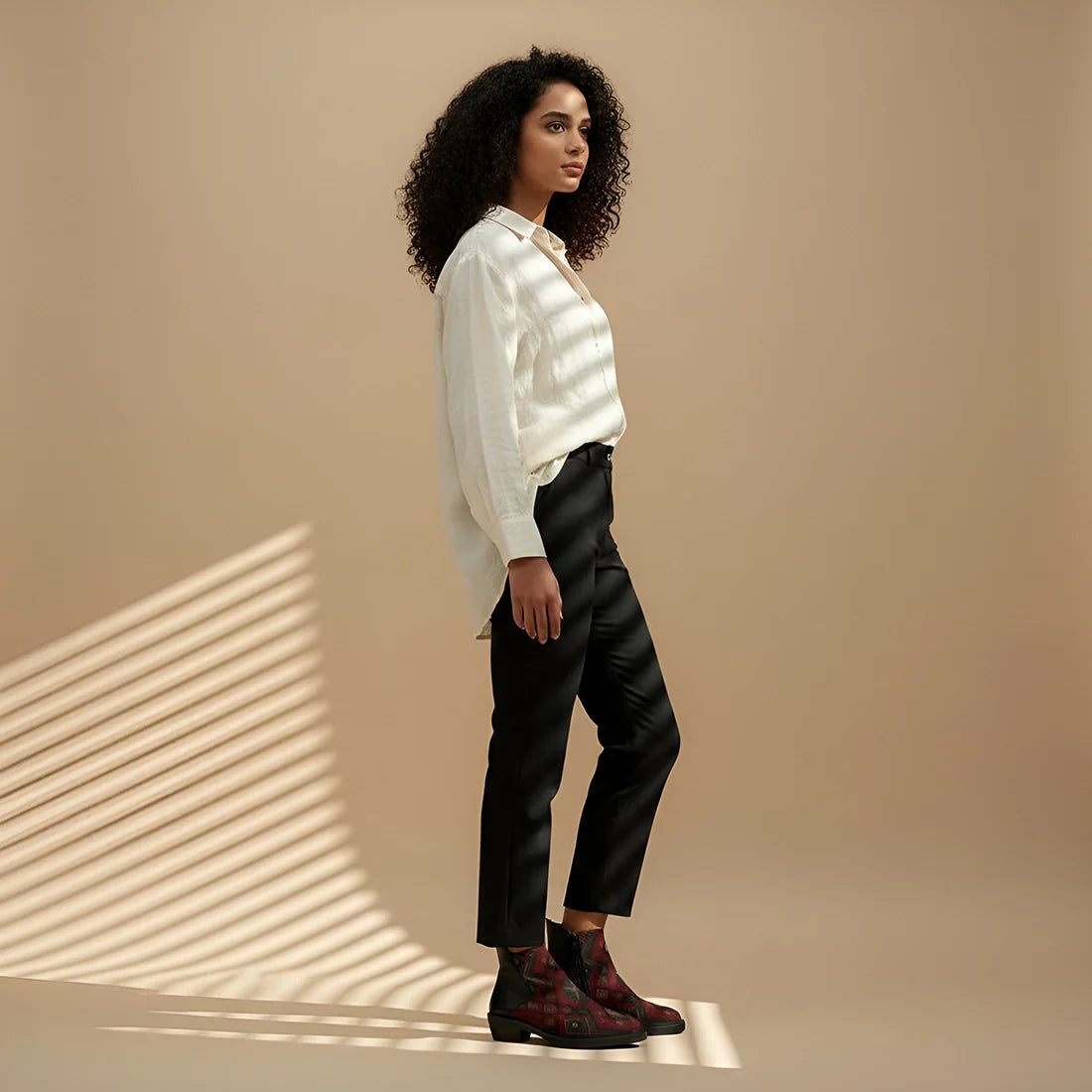 The Statement Boot Sahara Stitched