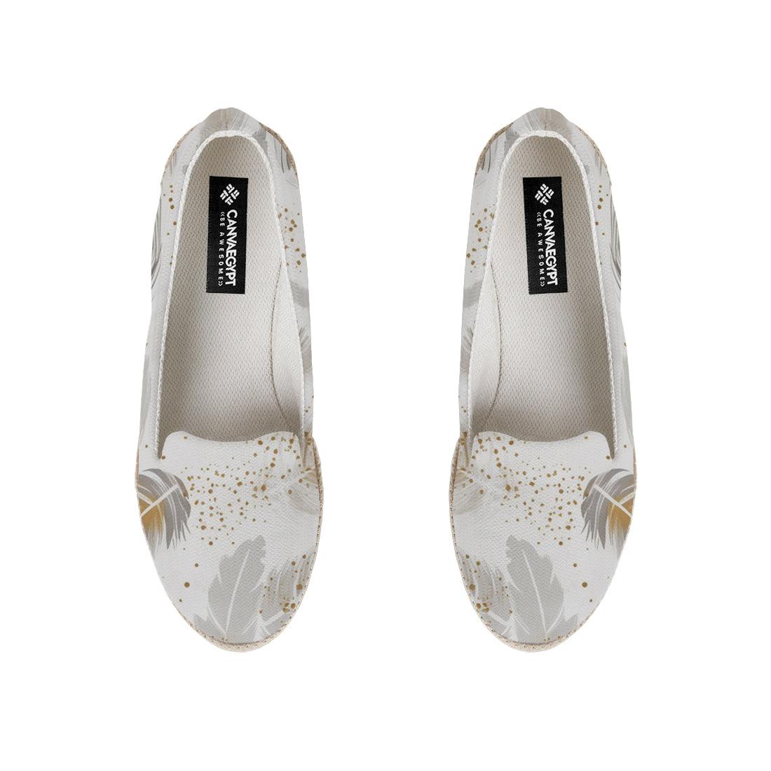 White Feather Nook Espadrille - CANVAEGYPT