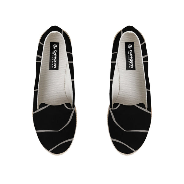 Nook Espadrille – Line in black