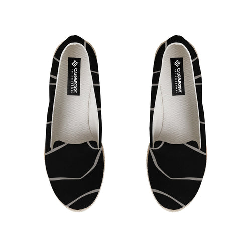 Nook Espadrille – Line in black