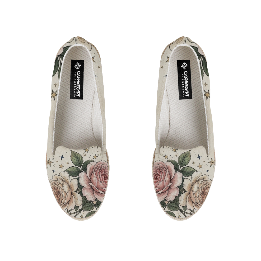 Nook Espadrille – Vintage Enchanted Garden with Celestial Star - 1