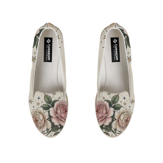 Nook Espadrille – Vintage Enchanted Garden with Celestial Star - 1