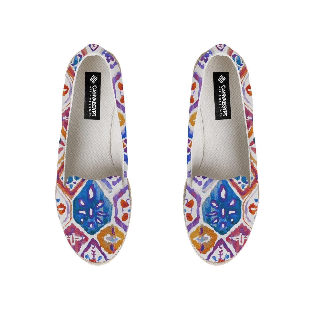 Mozaic Ikat Nook Espadrille - CANVAEGYPT