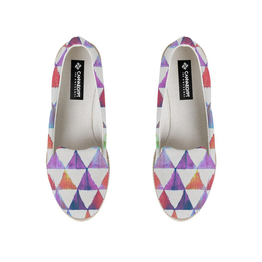 Rainbow triangles Nook Espadrille - CANVAEGYPT