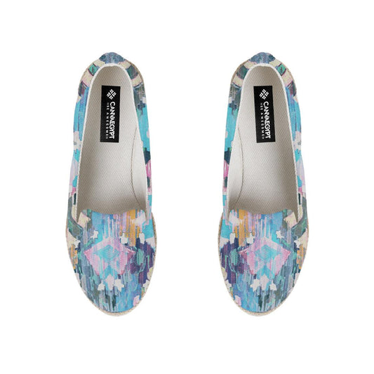 Purple ikat Nook Espadrille - CANVAEGYPT