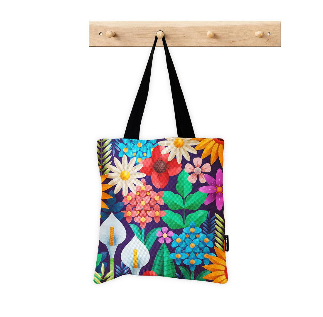 ToteBag Standing Flowers - CANVAEGYPT
