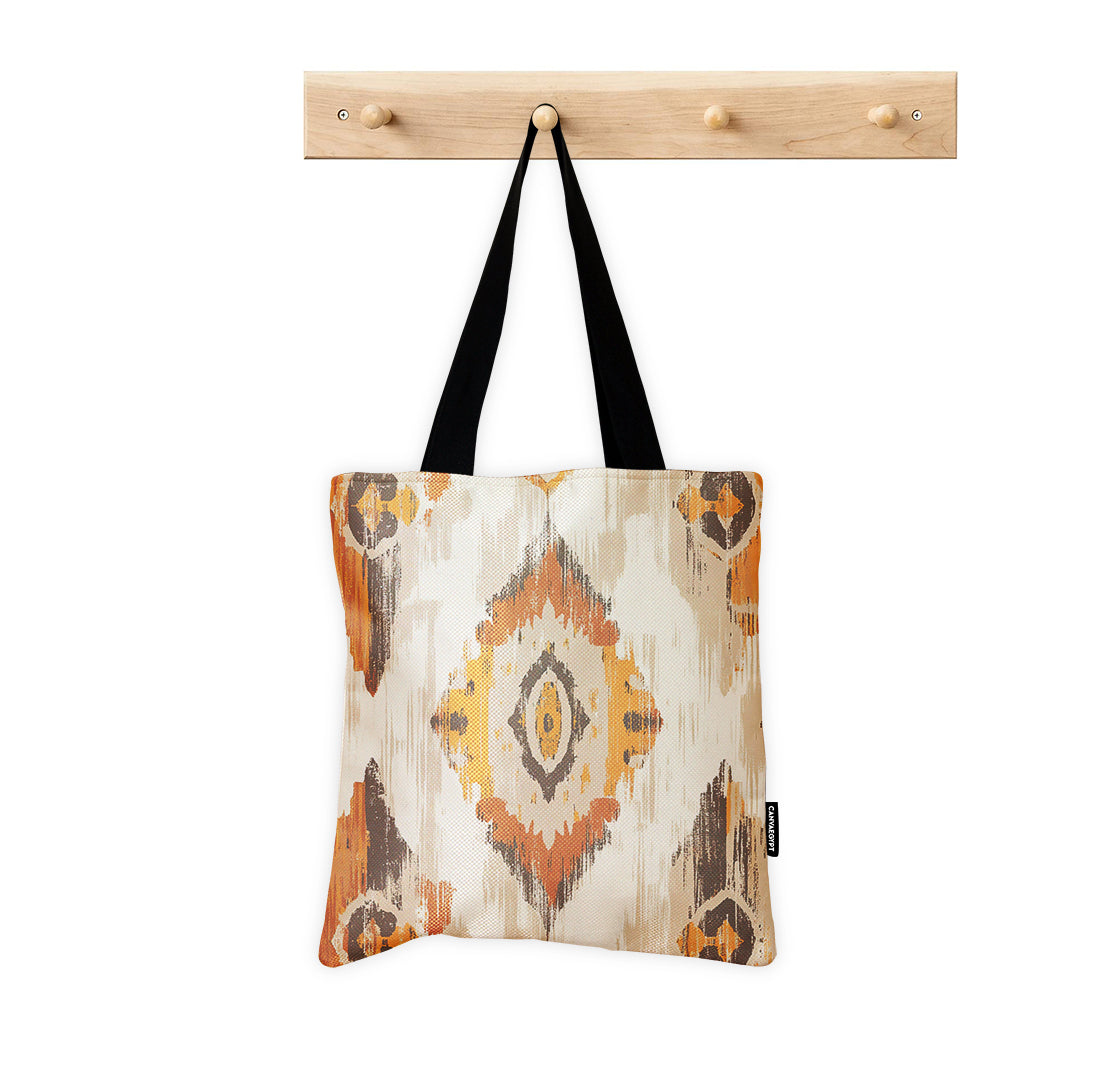 Tote Bag – Boho Ikat Essence