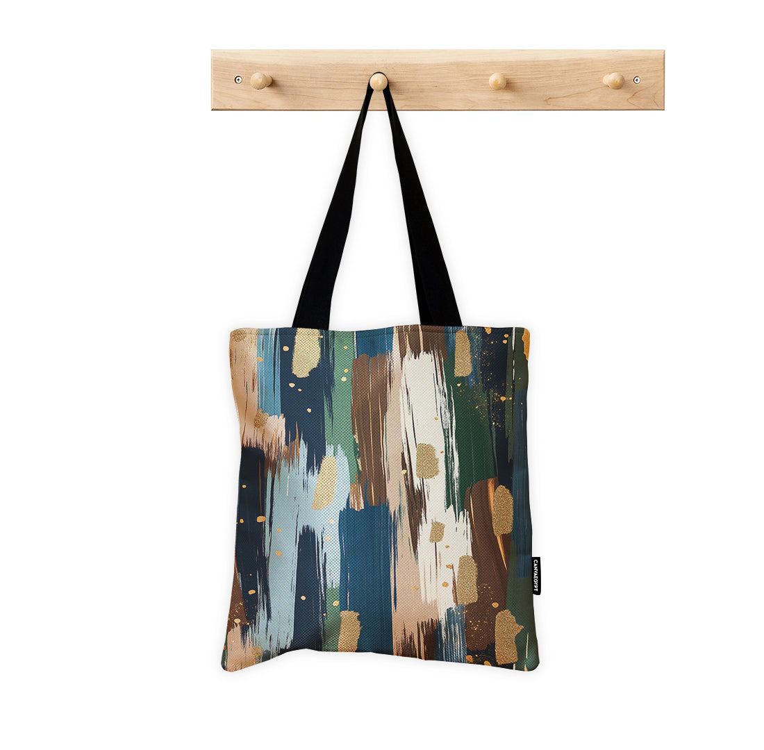 Tote Bag – Ocean Brushstroke Bliss
