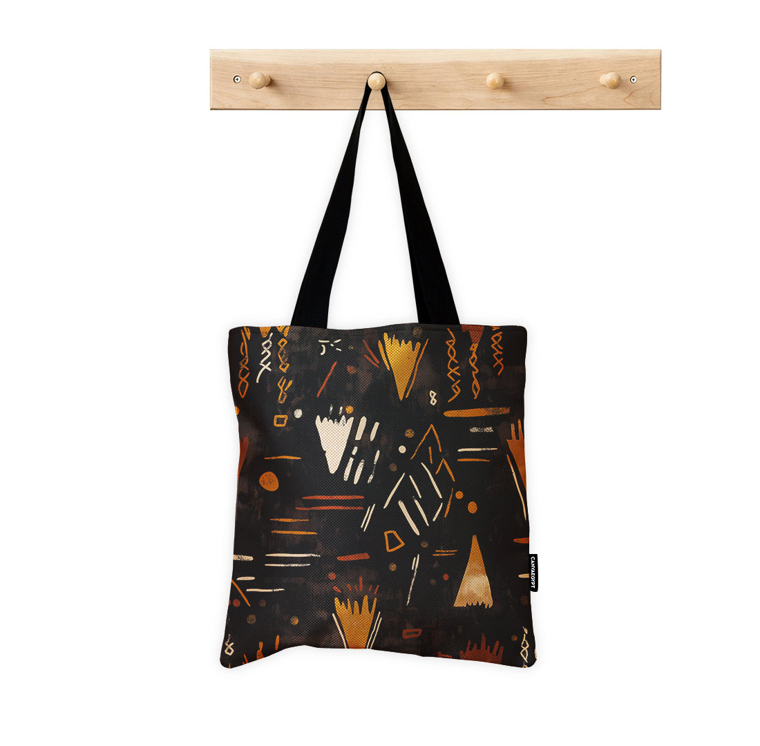 Tote Bag – Tribal Midnight Whispers