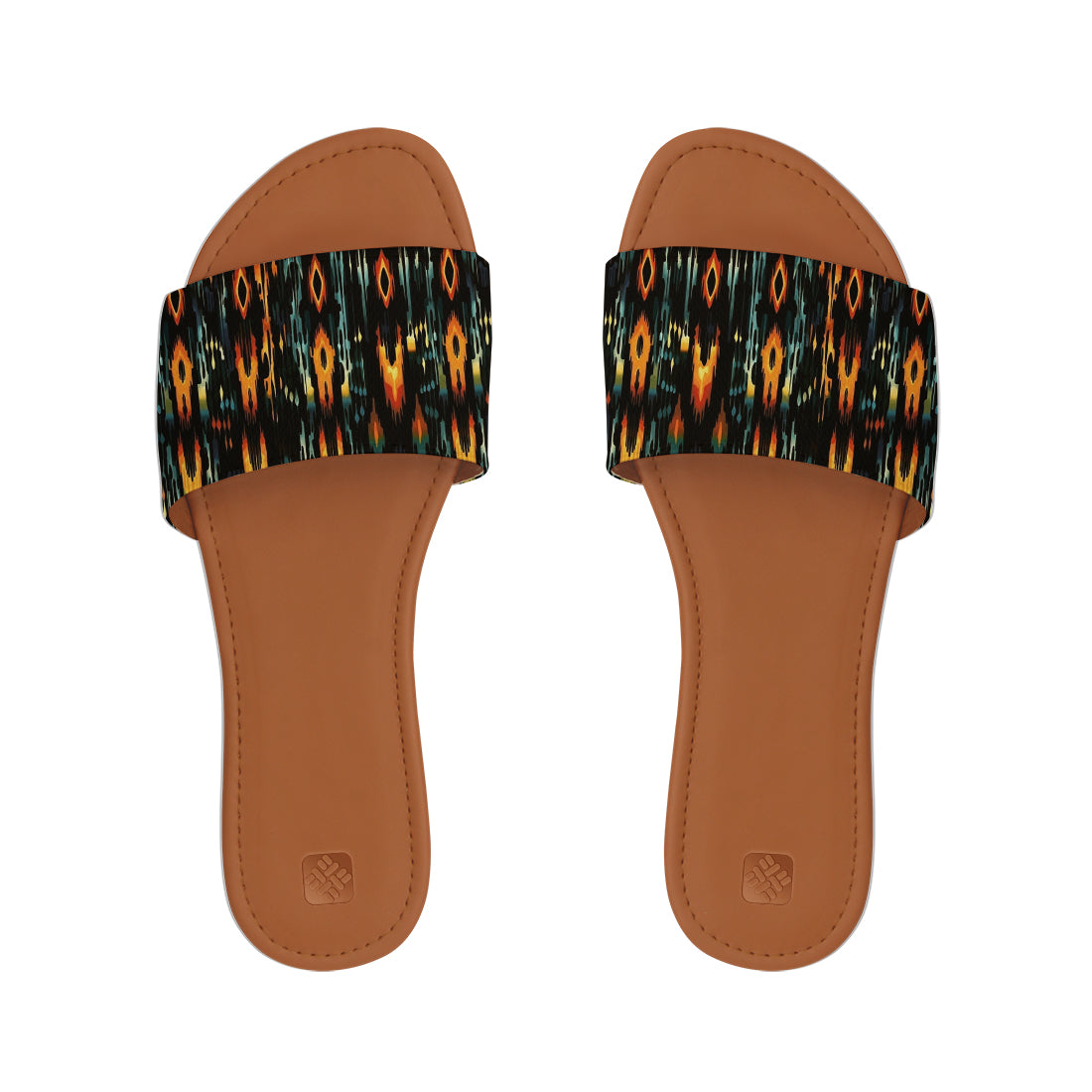 Cozy Bliss Slipper Tribal Flame