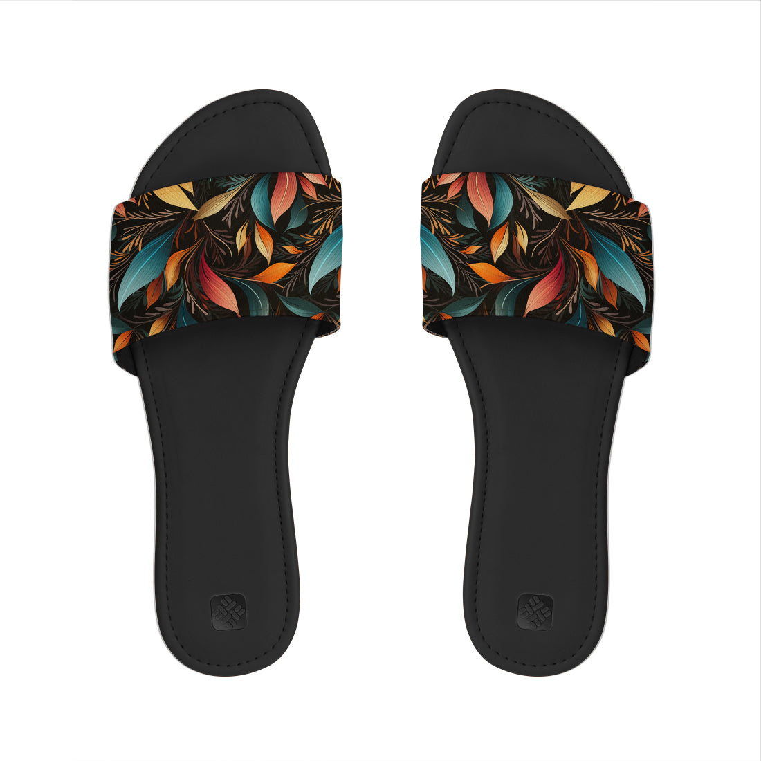 Cozy Bliss Slipper Tropical Plume Slides