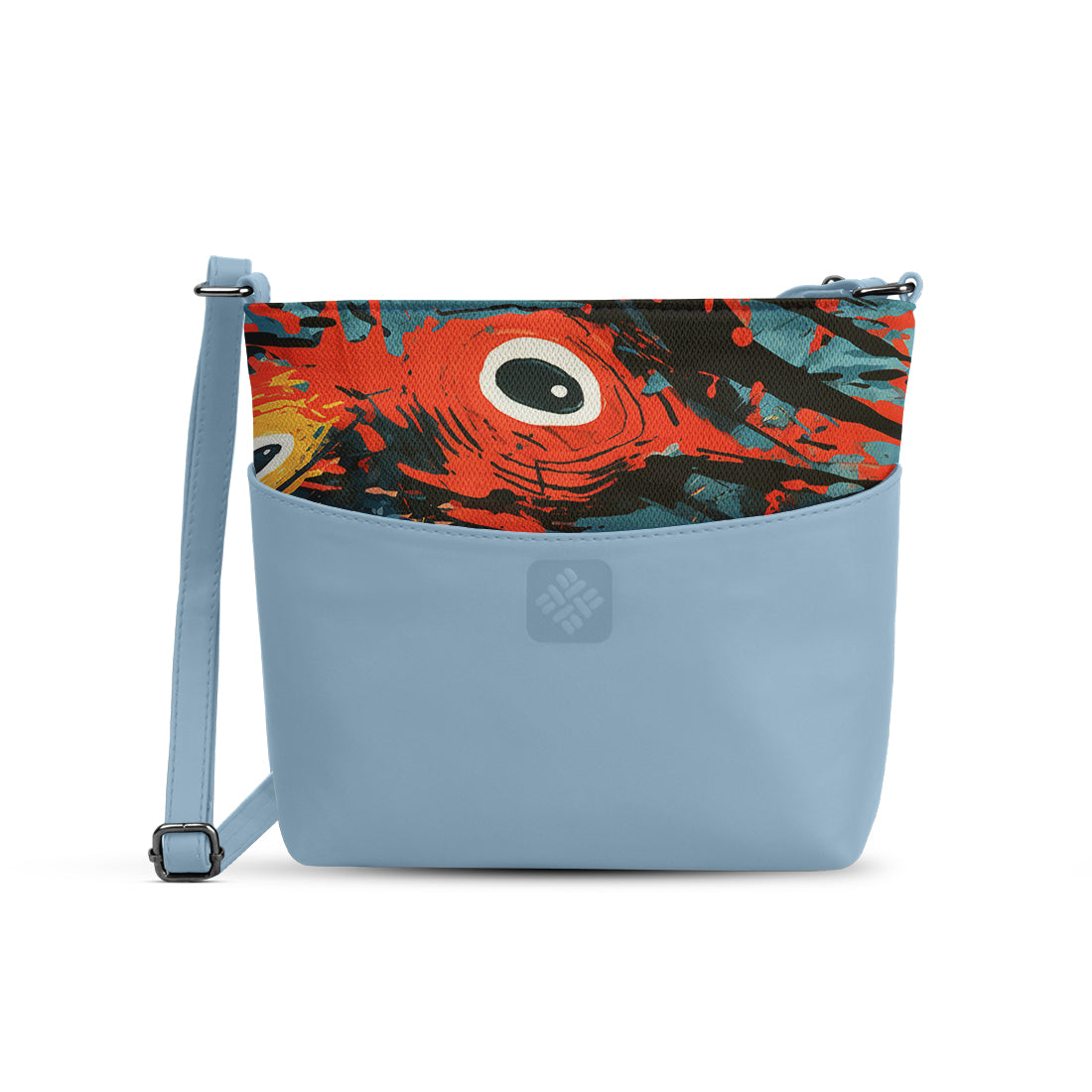 Chic Essentials Crossbody Vibrant Eyes