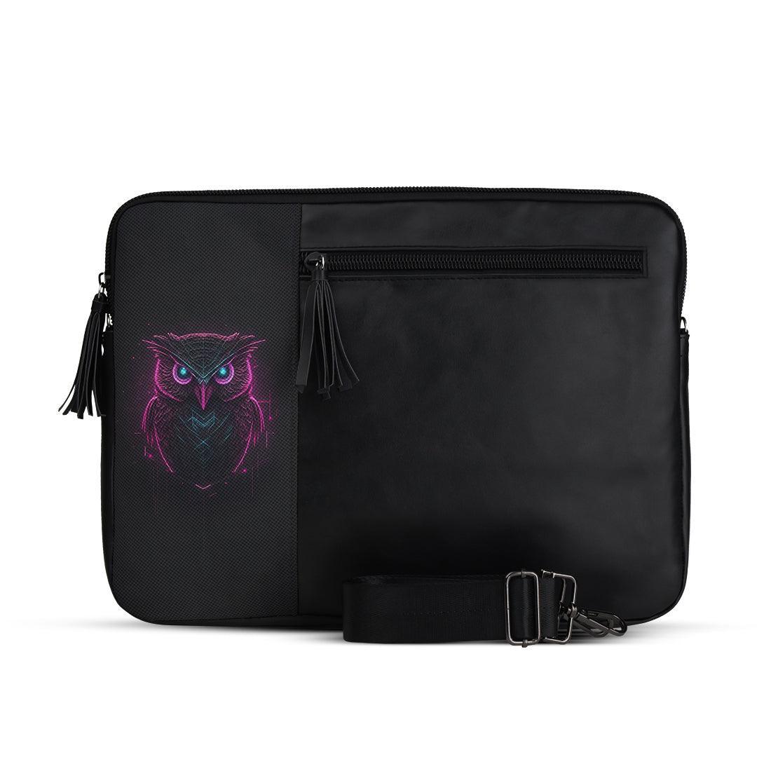 Vivid Laptop Sleeve Dynamic Owl - CANVAEGYPT