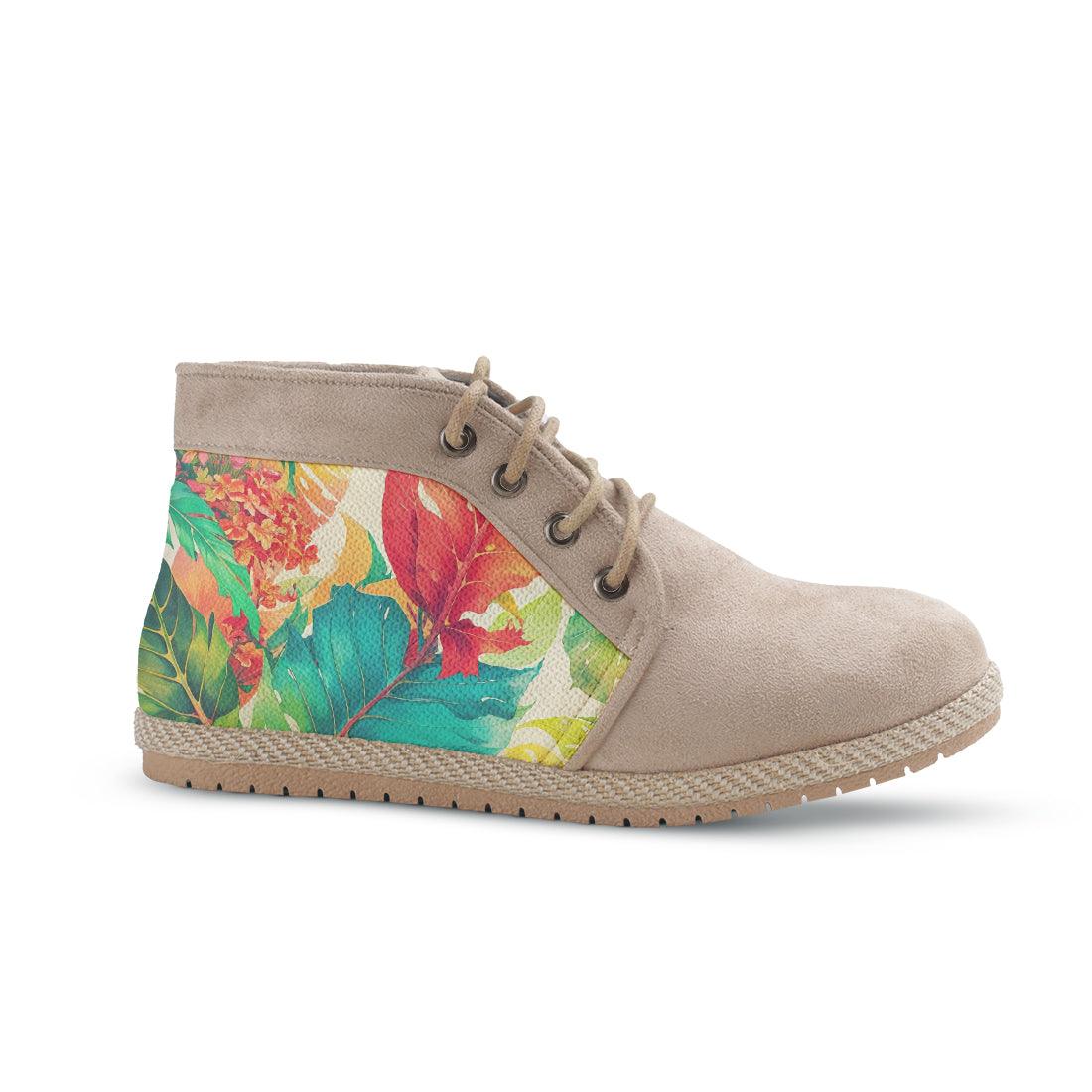 Voyage Bootie Colorful Leaves - CANVAEGYPT