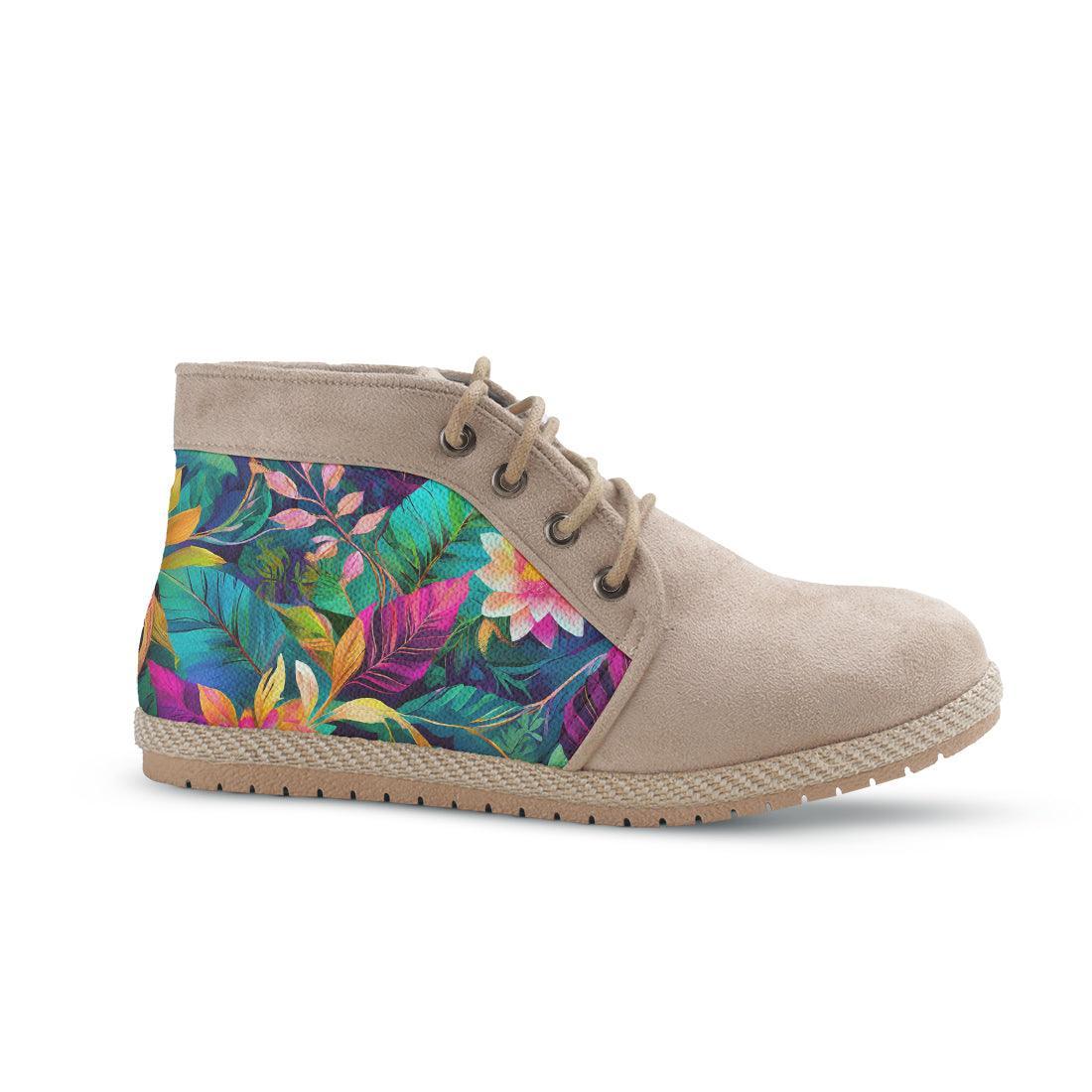 Voyage Bootie floral - CANVAEGYPT