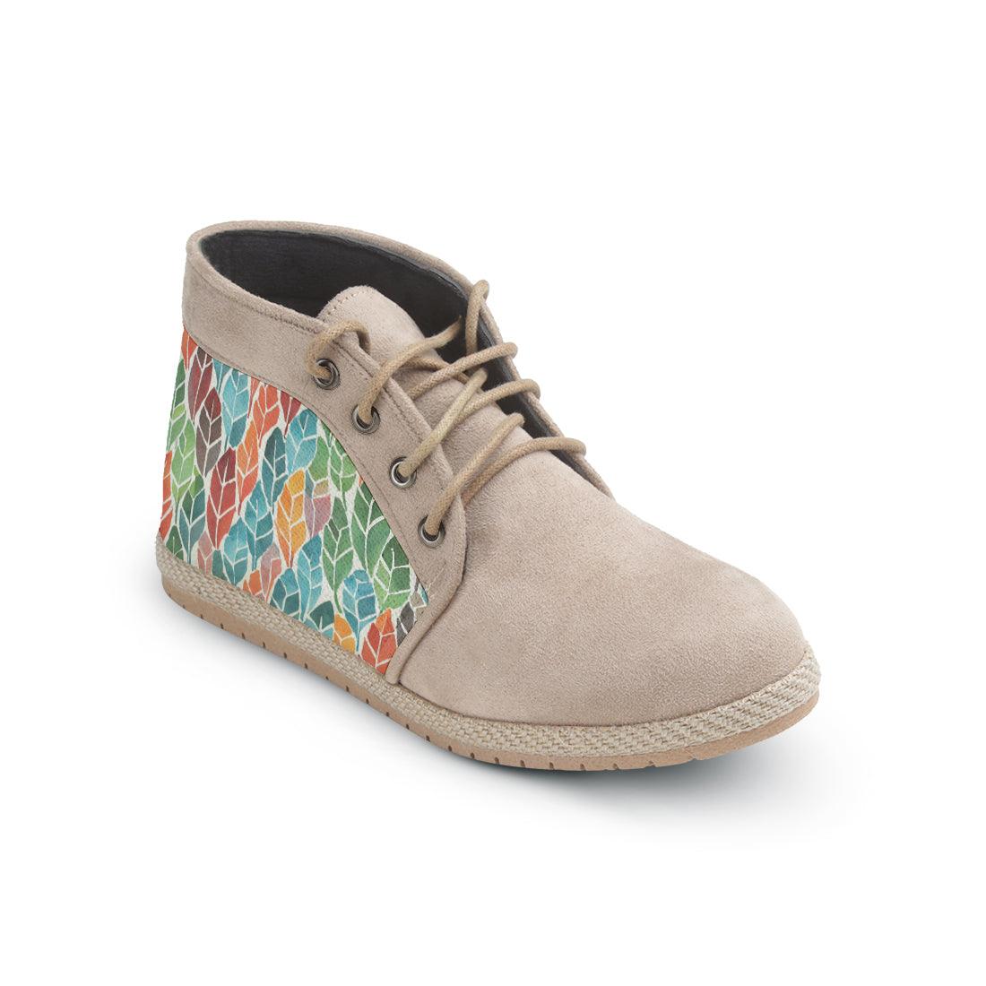Voyage Bootie colorful leaf - CANVAEGYPT