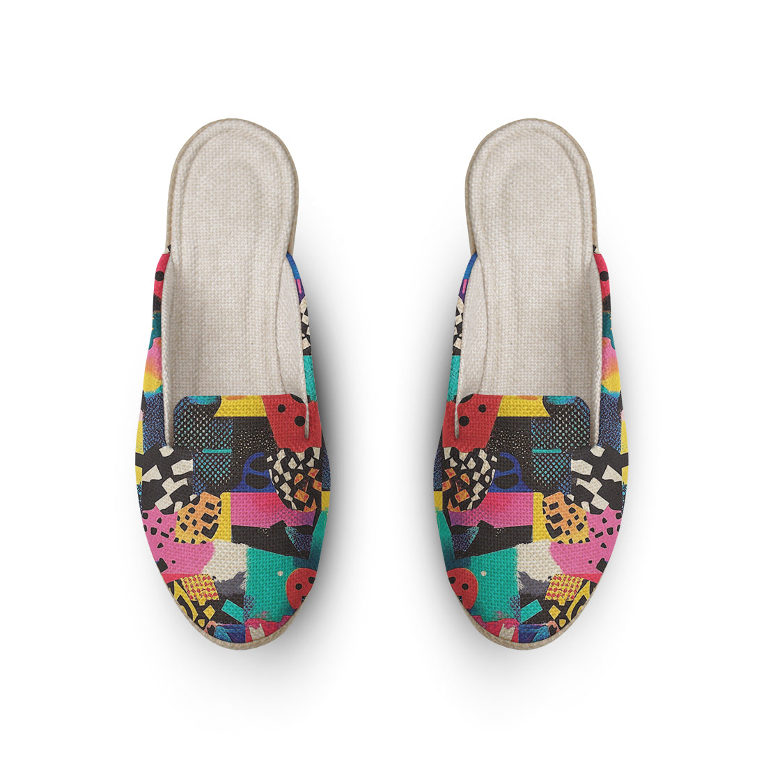 Voyage Mules Confetti Chaos