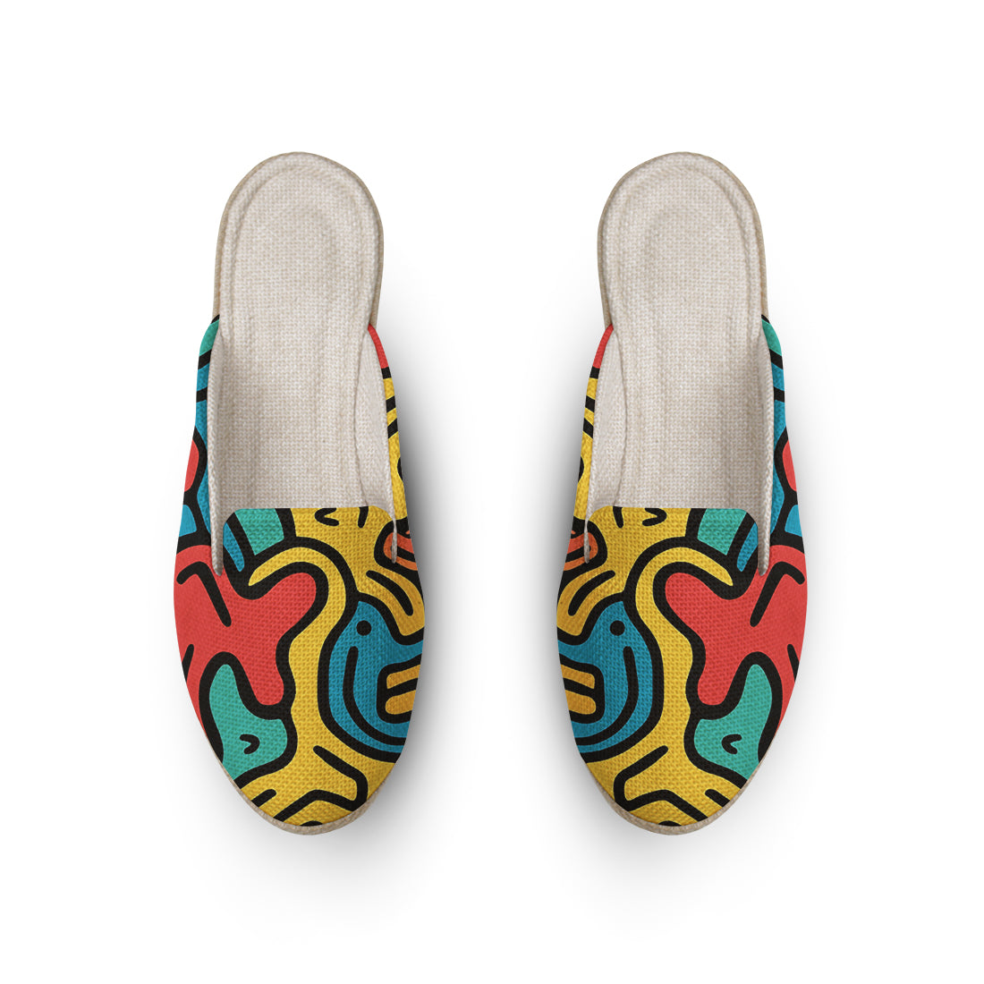 Voyage Mules Graffiti Groove