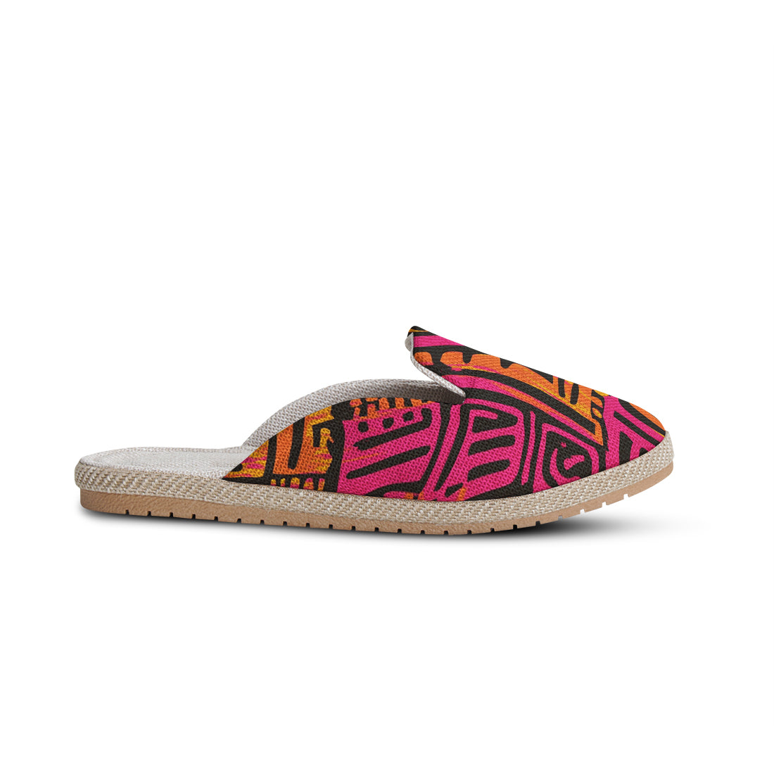 Voyage Mules Fuchsia Labyrinth