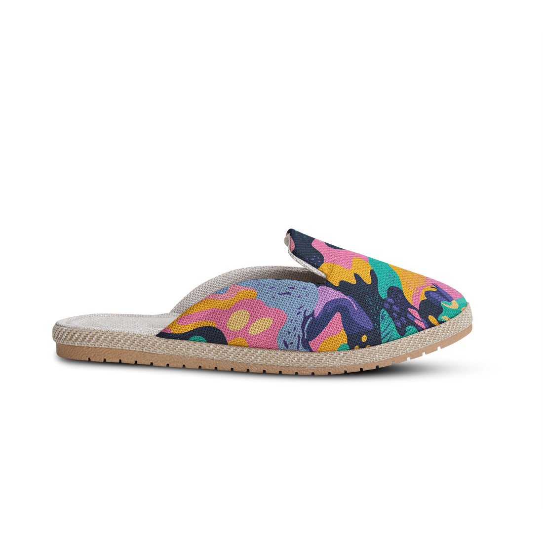 Voyage Mules Neon Jungle Camo