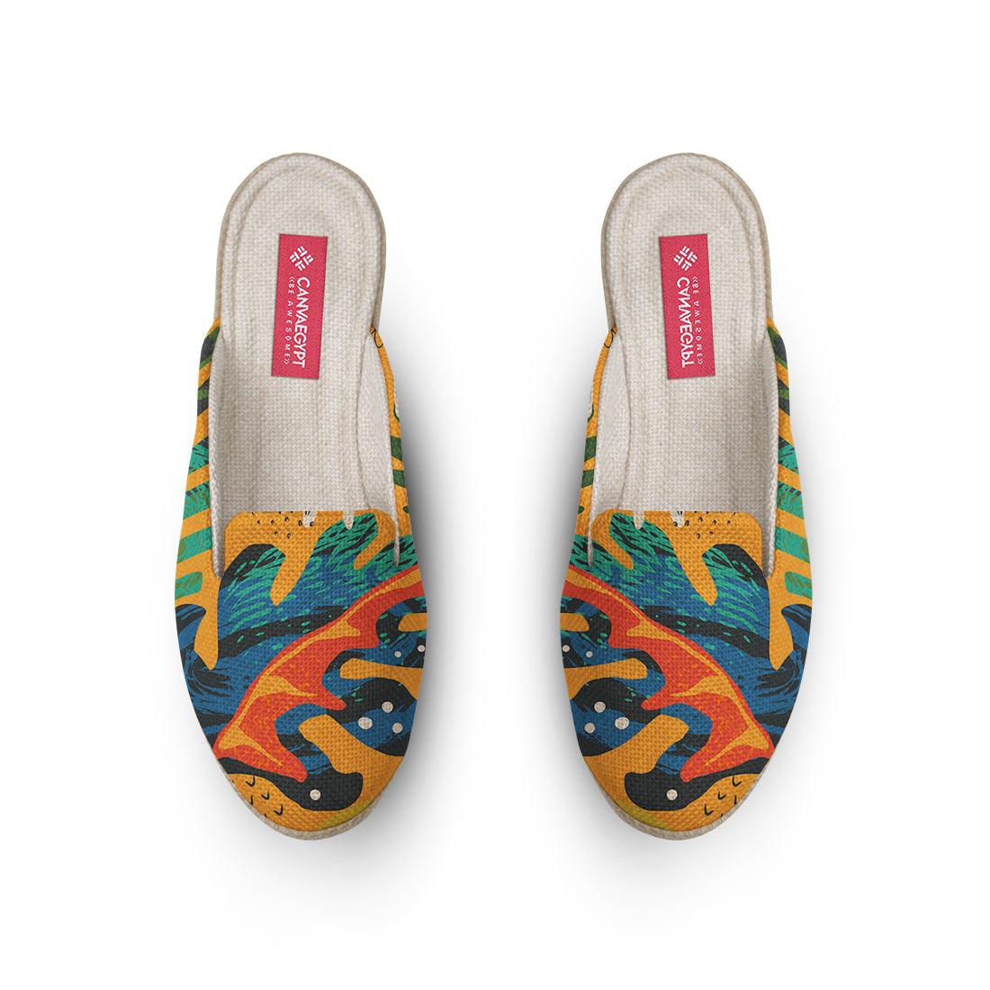 Voyage Mules Yellow Leaves - CANVAEGYPT