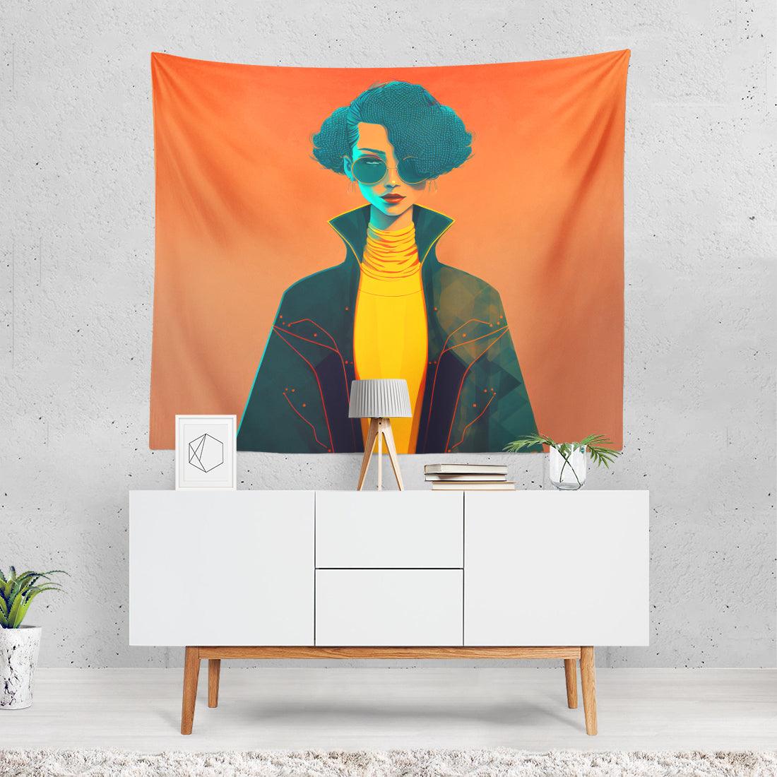 Wall Tasperty Lady - CANVAEGYPT