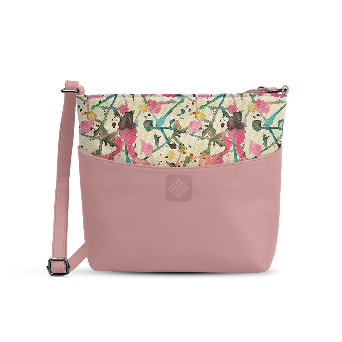 Chic Essentials Crossbody Watercolor Garden