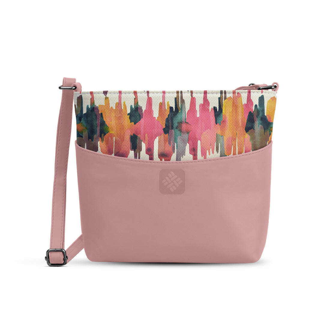 Chic Essentials Crossbody Watercolor Whimsy
