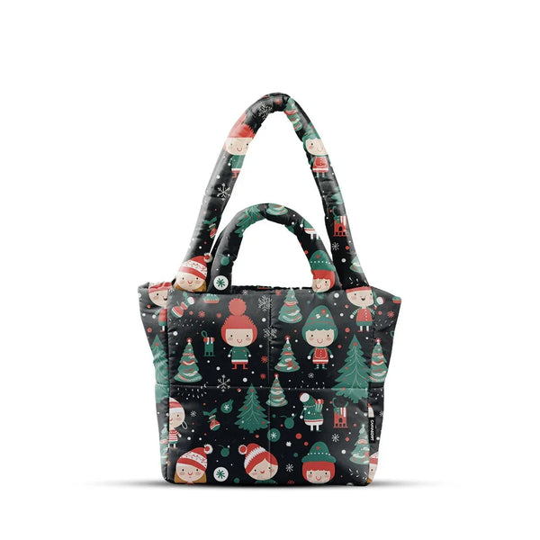 Cloud Tote Festive Friends & Fir Trees