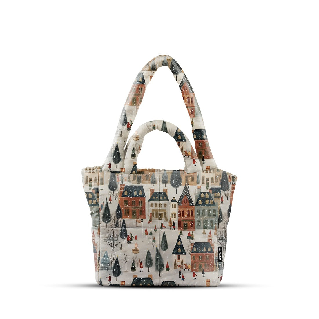 Cloud Tote Winter Town Charm