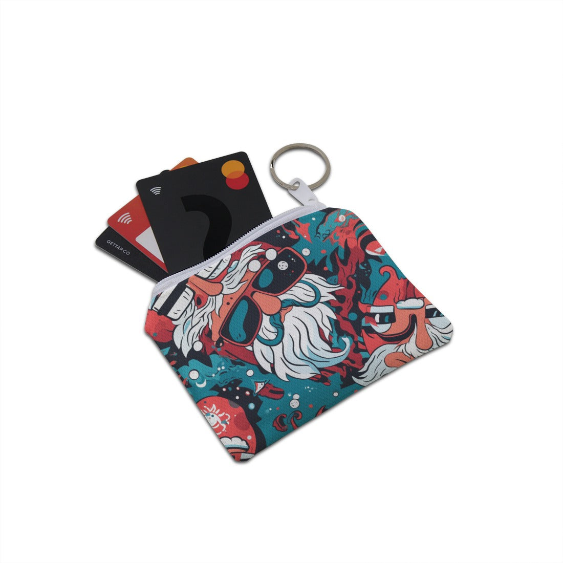 Cards Pocket Funky Festivities with Santa Swag