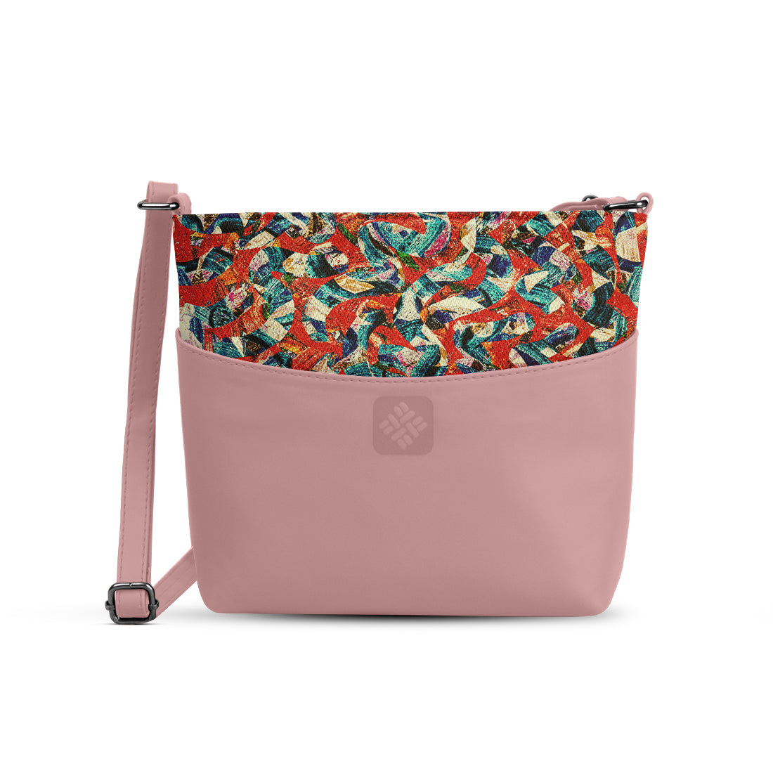 Chic Essentials Crossbody Whirlwind of Colors